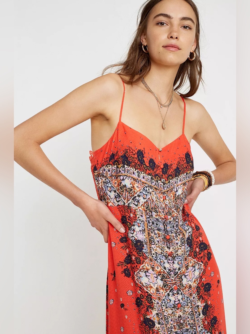Free People Morning Song Printed Maxi Dress - Picture 4 of 16